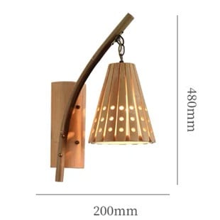 Art Bamboo Wall Lamp